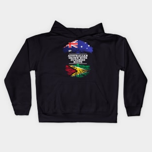 Australian Grown With Guyanese Roots - Gift for Guyanese With Roots From Guyana Kids Hoodie